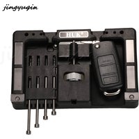 jingyuqin Original HUK Key Fixing Tool Vice Of Flip key Pin Remover Split Disassembly Pin Tool For Locksmith Tool With 4 Pins