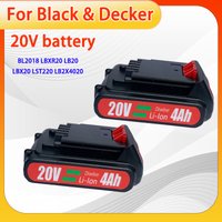 for Black & Decker 20V Battery, 3.0Ah/4.0Ah Lithium Battery Compatible with LBXR20 LB2X4020-OPE Cordless Power Tools