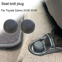 2X Car Seat Fixing Track Bolt Plugs Cap Rust-proof For Toyota Camry XV30 XV40 2001 2002 2003 2004 2005 2006 2007 2008 -2011 NEW
