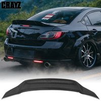 For Mazda 6 Spoiler 2009 2010 2011 2012 2013 2014 2015 Year Glossy Carbon Fiber/FRP Rear Wing R Style Spoiler Accessories
