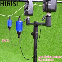 2026 HIRISI 2Pcs Carp Fishing Swingers Bobbins for Fishing Alarm Indicator Fishing Accessories Tackle