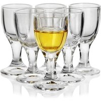 6/12pcs 10ml Small Goblet Glass Baijiu Wine Cup China Style Drinkware for Spirits Japanese Sake Korean Soju Bullet Shot Cup