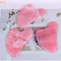 *1Pcs Resin Facial Scraper Small Gua Sha Board Neck Massager Skin Care Beauty Health Accessories