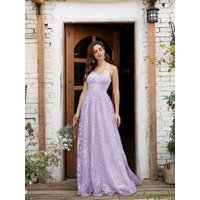 Mgiacy V-neck halter mesh Embroidery Backless elegant Evening gown Ball dress Party dress Bridesmaid dress