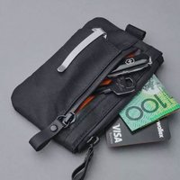 Alpaka Zip Pouch pro 21 Second Generation Coin Purse Card Holder Retro Style Synthetic Leather Vintage Look Functional Small Bag