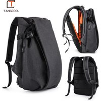 TANGCOOL 2026 New Men Waterproof Laptop Backpack 15.6 Inch Large Capacity USB Charging for Teenager Student School Bag Backpack
