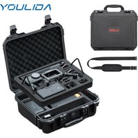 Action 6 Storage Case Travel Carrying Case Double-Layer Hard Handbag Waterproof Box For DJI OSMO Action 3/4/5/6 Camera Accessory
