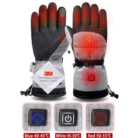 AliExpress NONE 3M Cotton Heating Gloves Winter Hand Warmer Electric Thermal Gloves Waterproof Heated Cycling Motorcycle Bicycle Ski Outdoor