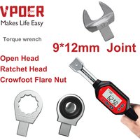 Open Ended Insert Tools 9X12 drive Torque wrench Head Changeable head Ratchet Insert Tools head
