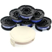 Spool String Trimmer Line with Cap for RLT183115,RLT183125,RLT1831H20,RLT1831H25,RLT1831H25PK,RLT183213,RLT183220,RLT183225