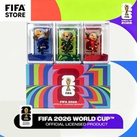 FIFA Official Licensed 2026 World Cup Mascot 3-Piece Collectible Set, Fan Memorabilia - Maple & Zayu & Clutch /6cm/2.36inch 6DZB