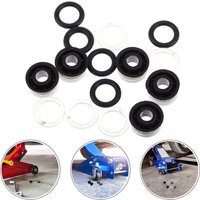 5Sets Hydraulic Floor Jack Oil Seal Replacement Kit High Sealing Performance Easy Install Jack Repair Supplies for Automotive