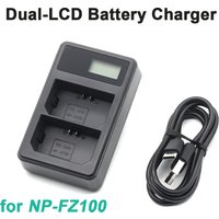 NP-FZ100 battery charger compatible, A7 III, A7 IV, FX3, FX30, A9 II, A7R V, ZV-E1, A6700, etc.