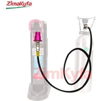CO2 Hose 150CM Long for Sodastream Quick Connect DUO Terra Art Soda Machine to External Bottle Tank W/Flow Control Ball Valve