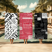 Luxury L-LululemonS-ES Towel Textile Bathrobe Beach Quick-Drying Lightweight Portable Camping Swim Pool Travel
