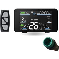 D400 Colour LCD Display for EBIKE Speed Controller MTB Speed Control Panel 24V 36V 48V Electric Bike Accessories Bicycle Part