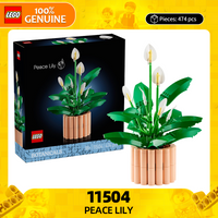 Lego Building Blocks Flower Plants Series 11504 Peace Lily Children's Puzzle Boys and Girls Building Blocks Toy Gift