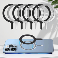 Sticker Ring Metal Plate for Magsafe Accessories Magnetic Mobile Phone Holder Car Wireless Charger Iron Sheet for iPhone 14 15