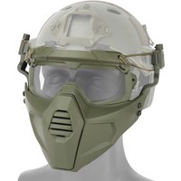 Tactical Mask with Goggles Set Split Type Set Shooting Airsoft CS Wargame Masks Paintball Hunting Accessories