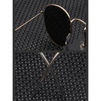 AliExpress Women Men UV Protection Metal Frame Eyewear Round Sunglasses Sun Glasses Retro Shades
