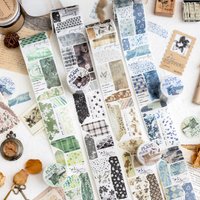 Journal GO 5x200cm Poem of Plants Landscaping Collage Sticker Creative DIY Journal Scrapbooking Card Album Decor Material