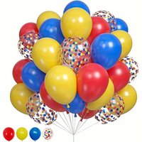 35pcs 10Inch Latex Balloon Carnival Circus Birthday Party Balloons for Boys Baby Shower Weddings Party Decorations Air Globos