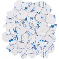 Autocollants métalliques pour Palette magnétique, 20 pièces, fard à paupières vide, Palette de maquillage ronde 25mm 30mm 50mm carré 17mm x 14mm