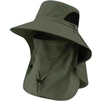 AliExpress NONE Outdoor Unisex Summer Hat UV Protection Breathable Fishing Cap Sunshade Neck Protection Cycling And Climbing Hat Waterproof