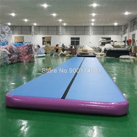 Big Size! 6m 7m 8m *2m Inflatable Air Track Gymnastic Sport Mat Tumble Airtrack Indoor Bouncer Air Floor Mattress with Air Pump
