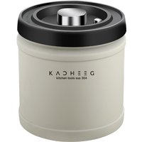Stainless Steel Coffee Container Airtight Vacuum Sealed Canister for Coffee Beans Food Storage Kitchen Organizer Jar