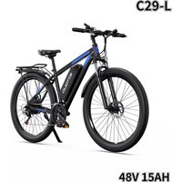 Vélo électrique DUOTTS C29-L, moteur puissant, batterie longue autonomie 48V15AH, frein à disque hydraulique, vélo électrique 29 pouces, vélo électrique de ville pour les trajets quotidiens