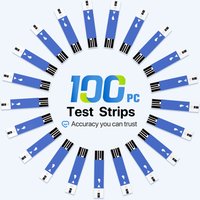 (50/100/200/300/500 pcs for G-425-2 and G-425-3) Linksun Blood Glucose Meter Sugar Test Strips and Lancets for Diabetes Test