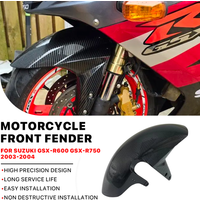 For Suzuki GSXR 600 GSXR 750 2004-2005 GSX-R 1000 2003-2004 Motorcycle Front Fender High Quality ABS Carbon fiber pattern