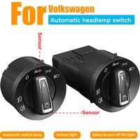 Auto Scheinwerfer Schalter Für VW Passat B5 B7 Transporter T5 Tiguan Jetta Mk6 Golf 4 6 Kopf Licht Lampe auto-Schalter Sensor Zubehör