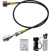 TR21 Soda Water Maker to External Co2 Tank Cylinder Adapter and Hose Kit W21.8-14 G3/4 CGA320 Quick Disconnect Connector