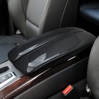 LHD RHD Car Center Armrest Console Box Trim Cover Carbon Fiber Look For BMW X5 E70 2007-2013 / X6 E71 2008 2009 2010 2011-2014