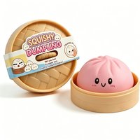 Glitter Dumpling Squishy Toy Soft Stress Relief Fidget Toy Dumpling Twist Toy Soft And Stress-relieving For Adults And Children