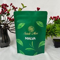 Personal Custom Logo Resealable Coffee Beans Tea Gift Kraft Paper Zip Lock Bag Stand Up Packaging Pouch