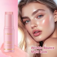 Korean Bounce Multi Balm Collagen Pink Stick Wrinkle Bounce Balm Multi Cream Dull Cosmetics Skin Care