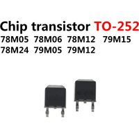 10PCS 78M05 78M06 78M12 79M15 78M24 79M05 79M12 Transistor SMD SOT252 Triode