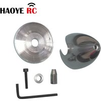 Haoye 1 Set 3 Blades Aluminum Spinner 38-102MM(1.5inch-4 Inch)Special Drilled For RC Plane With Prop Adapter RC Accessories
