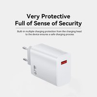 67W USB Fast Charging Charger Mobile Phone Adapters For iPhone Xiaomi Huawei Samsung Quick Charge Wall Charger with Type C Cable