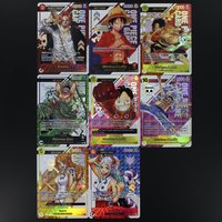 One Piece TCG OPCG English Champion Serial Card Set OP08-118 OP07-109 EB02-006 EB04-061 ST01-001 OP01-120 OP12-120 Gold Stamping