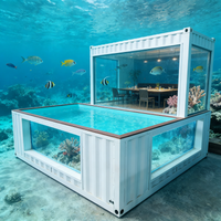 Customized Cheap Big Inground Shipping Container Pool Durable Swimming Pool with Quick Installation for Home Use