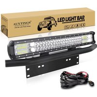 20 23 inch 288W 324W Off Road LED Light Bar with Bracket 12V 24V 7D Combo Led Bar/Work Lights for Car Jeep Truck 4x4 ATV Boat