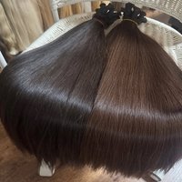 18 Inchs Deep Wave Bulk hair For Braiding 100g No Weft Straight For Braiding Micro Real Virgin Extensions Hair for Boho Braids