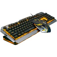 RGB Gaming Keyboard and Mouse Kit Wired/Wireless PC Keyboard USB Gamer Keyboard Backlit for Computer PC Laptop