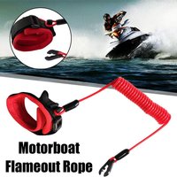 Boat Outboard Engine Motor Kill Stop Switch Outboard Stop Kill Key Floating Safety Wrist Lanyard For Yamaha Jet Ski Wave Runner