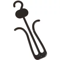 50pcs Shoes Accessories Supermarket shoe hanger slipper hook rack store Slippers Plastic hooks holder rack Shoe Care Kit