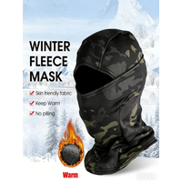 AliExpress WRELS Winter Fleece Warm Camouflage Balaclava Outdoor Cold-proof Ski Cycling Full Face Mask Motorcycle Mask Helmet Lining